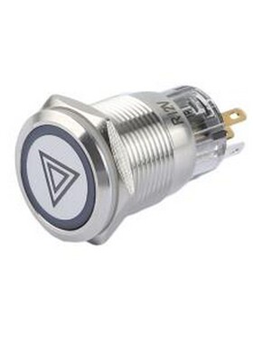 TP91943P112RS 按钮开关 圆形金属按钮开关 开孔尺寸 19MM系列 防