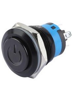 TP91932G124RA 按钮开关 圆形金属按钮开关 开孔尺寸19MM系列 防