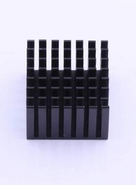 XSD271-182 散热板/散热片 28*28*20MM黑色开槽