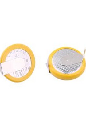 CR1220 电池 LX(连欣科技) 锂锰电池 3V 40mAh 1个 插件,D=12.5mm