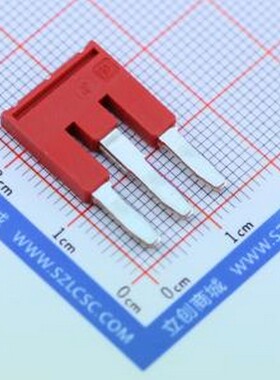 3030174 端子配件 插拔式桥接件 5.2mm 3Pin位 红色 FBS 3-5