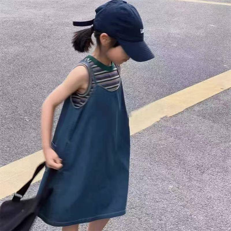 2025夏季新款套装韩版洋气女儿童运动套装