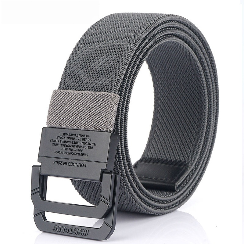 日本2025新款男士帆布腰带皮带