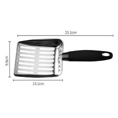 Pet Litter Scoop Smooth Edge Stainless Steel Cat Litter