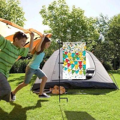 Garden Flag Stand Garden Flag Pole Holder with Clip and