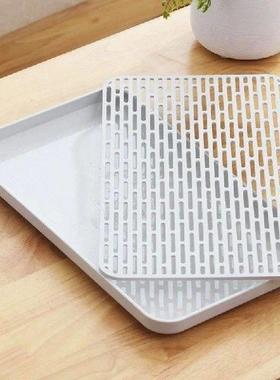 JHD-Kitchen Soap Tray,Double Layer Sink Organizer For