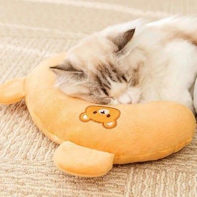 Small Pillow for Pet Cats Dogs Sleeping Mat Neck Guard