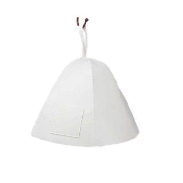 Wool Felt Sauna Set Hat Russian Glove Pad Fashionable Bath