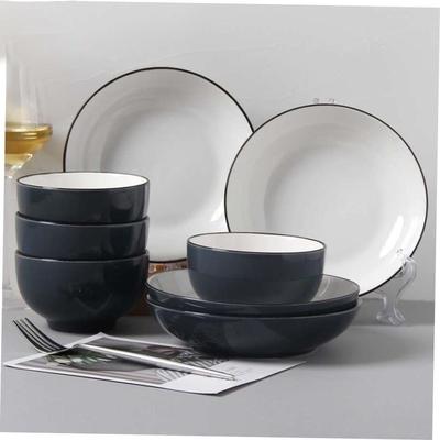 18-piece set of bowls and plates set of ceramic bowls and 1