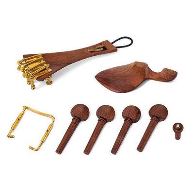 15 Pcs/set Violin Tail Gut Endpin Accessories Chinrest