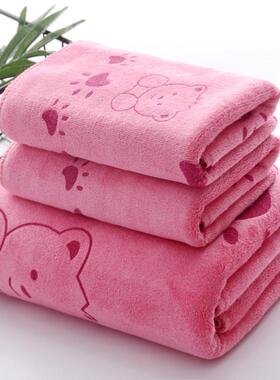 3PCS Shower Towels Bath Towel Men Women Towels Bathing Hotel