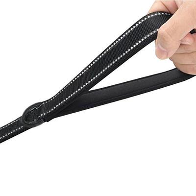 Reflective Dog Leash 6Ft Long,Traffic Padded Two Handle