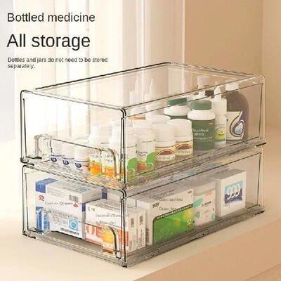 Large Box Stackable Proof Light Multi Storage Transparent