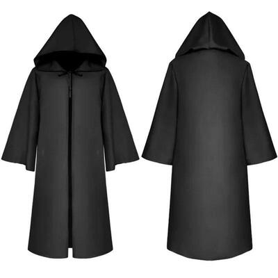 Halloween Cloak Plague Doctor Mask Cosplay Costume Sorcerer