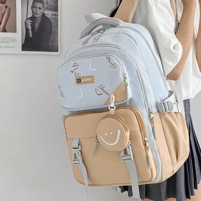 Middle School Student School Backpack School Bags Girls Kids