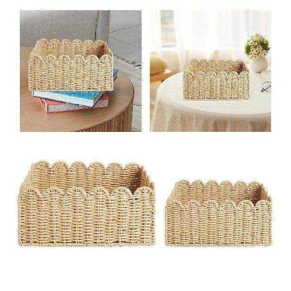Sundries Basket Home Decor Laundry Hamper for Pastries