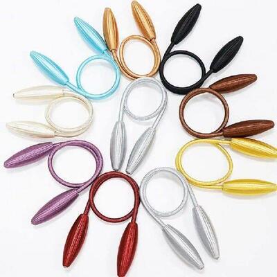 2pcs/set Simple Strong Twist Curtain Tie Strap Adjust Free
