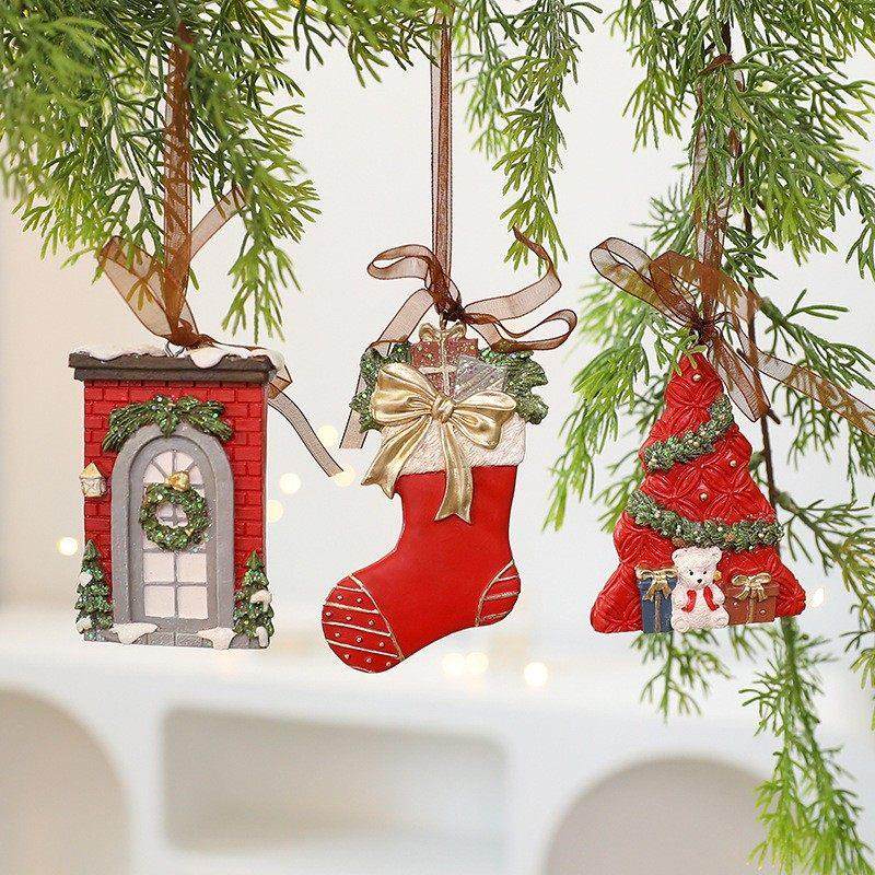 Christmas decorations Christmas stockings Christmas tree gif