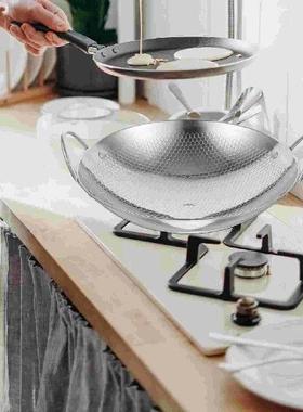 Household Pan Stock Pot Pans for Cooking Hotpot Round