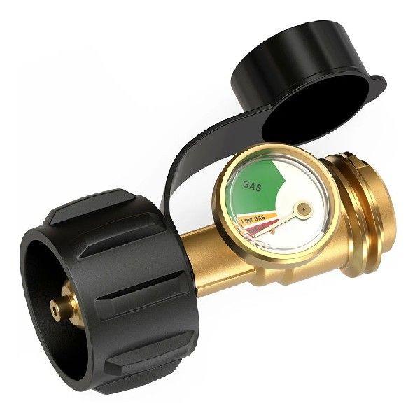 Propane Tank Gauge Level Indicator Color Coded Gas Pressure