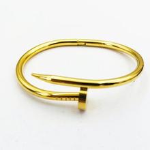 Classic Brand Nail Open Bracelets Female Temperament Simple