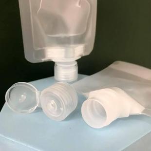 Pouches Travel for Toiletries Refillable 5pcs Plastic Pack