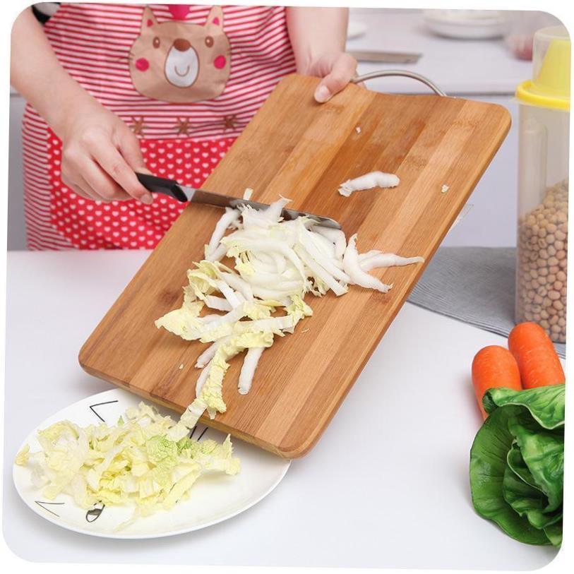 Solid wood home kitchen chopping board rectangular plate