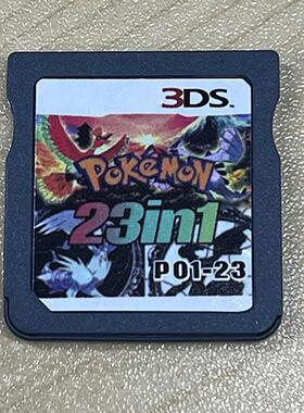 DS Game 23 In 1 Pokemon Series Memory Card for NDS 3DS Video