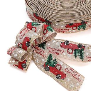 For Gift Wrapping Christmas Holiday Ribbon Decor Burlap