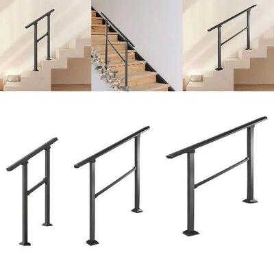 Outdoor Stairs Railing Easy Installation Steps Railing Hand