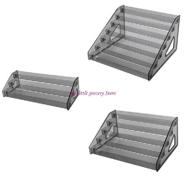 Clear Acrylic Storage Organizers Stand Rack for Glasses,