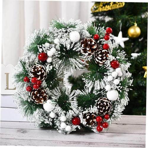 Christmas decorations Garland window props decorate
