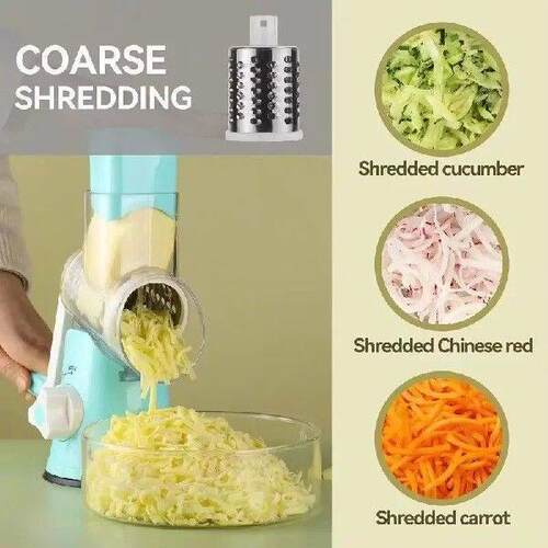 Hand-operated Multi-function Drum Vegetable Chopper Potato