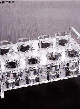 Shot Glass Set White Wine Glass Acrylic Cup Holder