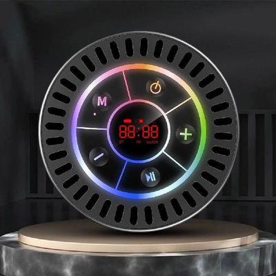 Mini Speaker Bluetooth-Compatible with Suction Cup Stereo