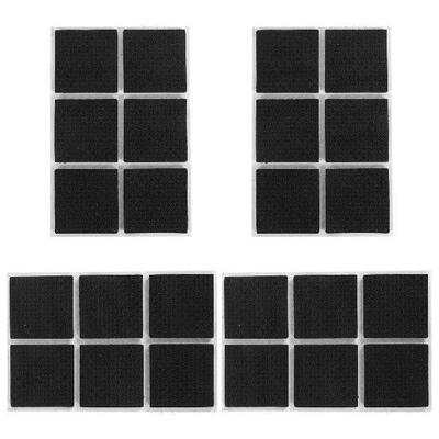 12pcs Self Adhesive Rubber Stops Slide Furniture Grippers