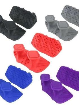 2 Pieces Weight Lifting Grips Gym Hand Grips Silicone Grip