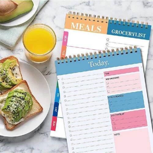 To Do List Notepad Undated Daily Planner Note