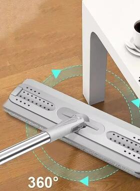 Floor Mops with Bucket Thickened Wet and Dry Lazy Flat Mop M