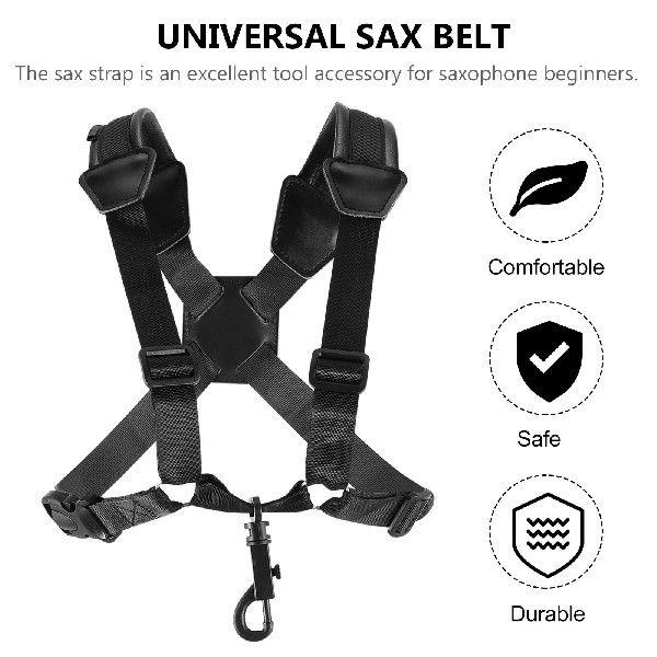 Saxophone Strap Shoulder Belt Accessory Shoulders Harness
