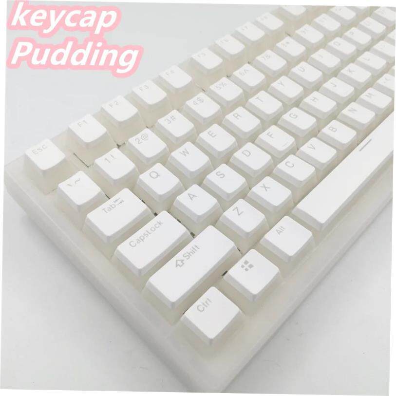 117 Keys Pudding Keycaps OEM Profile PBT Double Shot Keycap