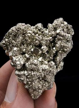 1pcs High Quality Natural Peru Pyrite Ore Stone Crystal Mine