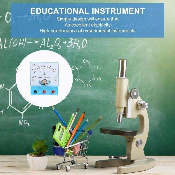 Plastic Push Type Ammeter Teaching Instrument for School