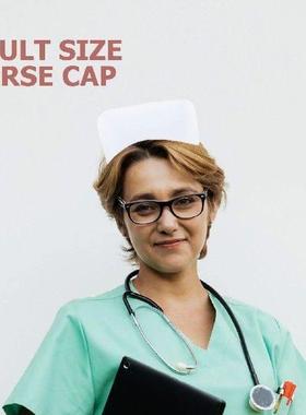 Girls Costume Apparel Nurse Hat Headband Clothing Nurses