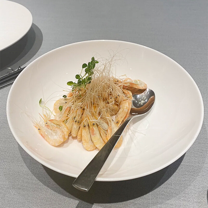 纯白陶瓷水煮碗圆形汤盘中式大碗深碗炒菜盘特色川菜馆热菜深盘子