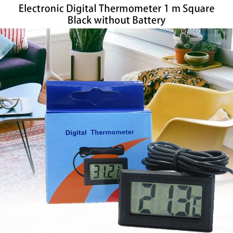 Mini Digital LCD Indoor Convenient Temperature Sensor Humid