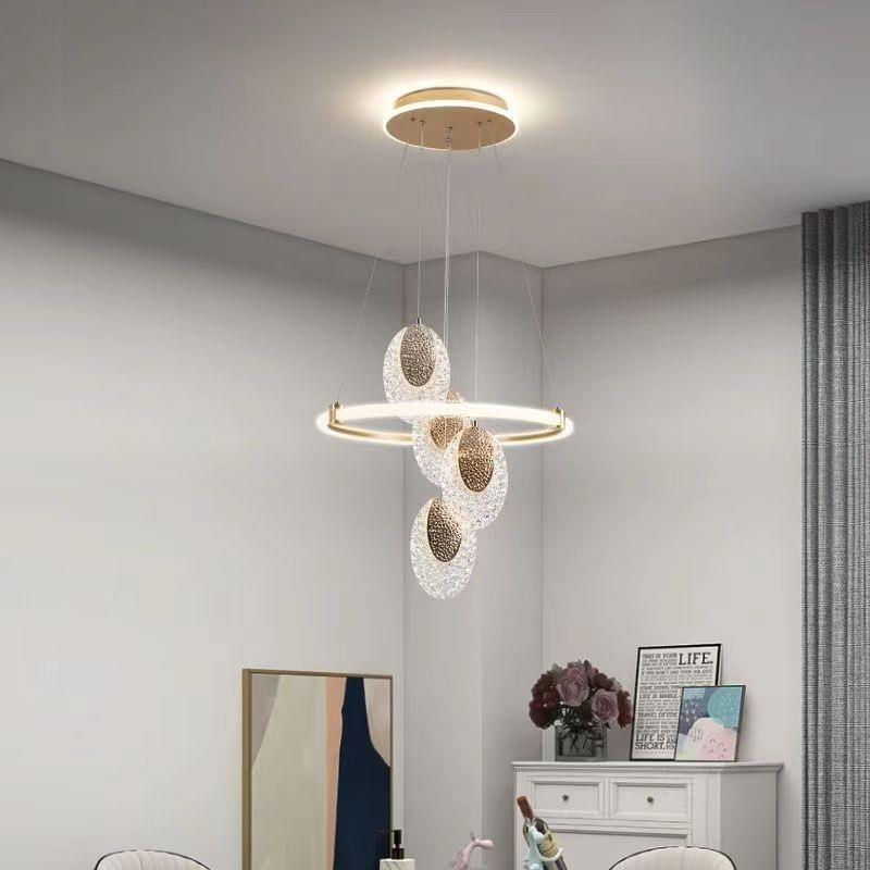 轻奢北欧餐厅吊灯现代简约大气创意灯具吊灯家用客厅大厅卧室吊灯