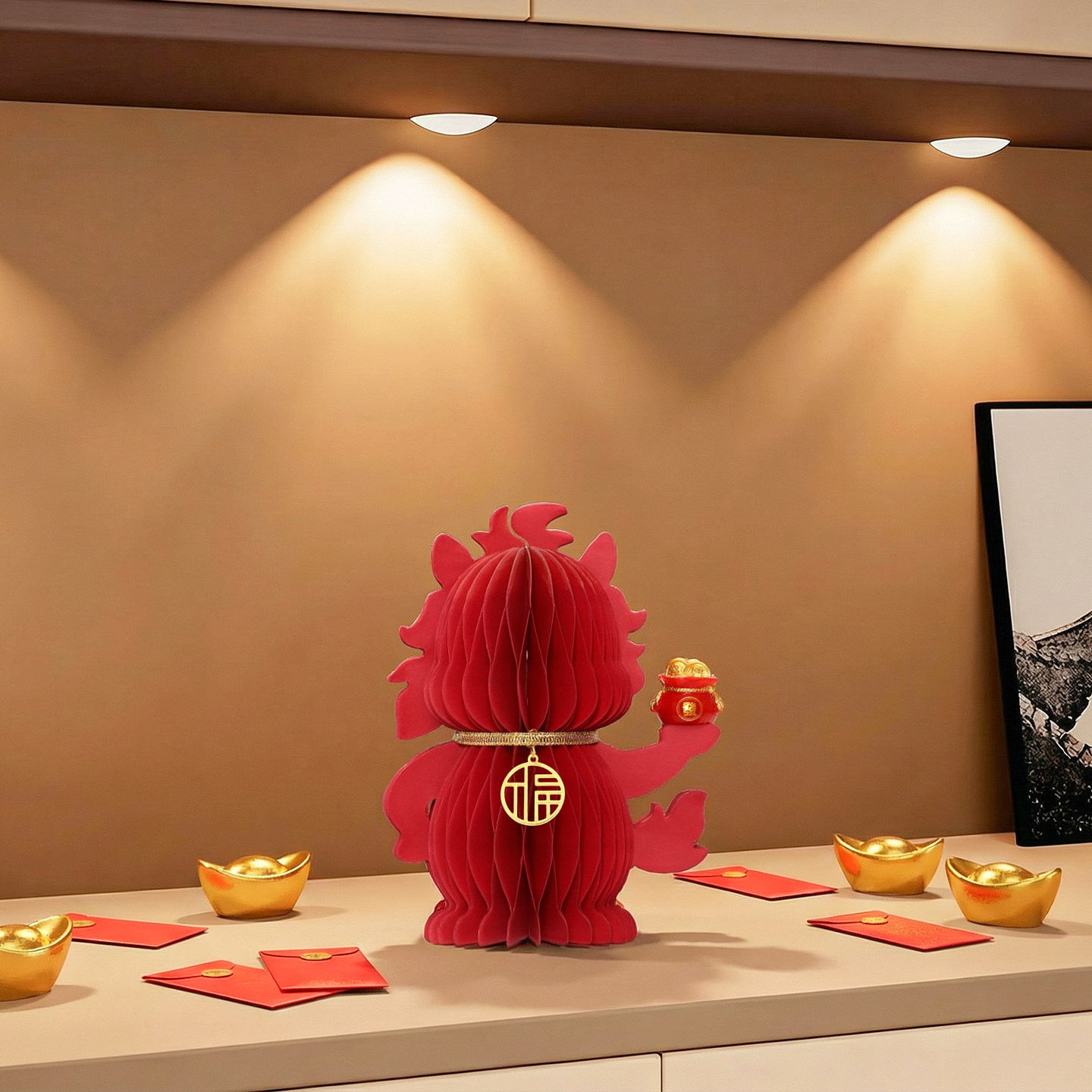 福瑞生肖马年吉祥物新年装饰客厅桌面摆件马上有钱招财本命年礼物,家居饰品,装饰摆件,淘宝优惠券,粉丝福利购,淘宝优惠卷