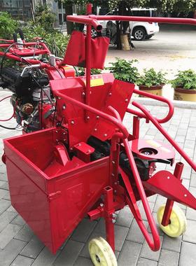 192走垄式单行自玉米收获机 柴油单小型LDF玉机米收割 收割机厂家