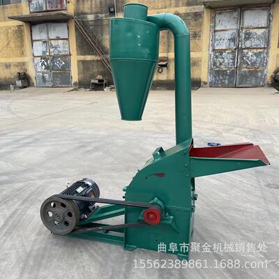 碎对瓣辊除尘IOL粮食碎机高粱四六粉碎机小型对辊挤扁机破多功能